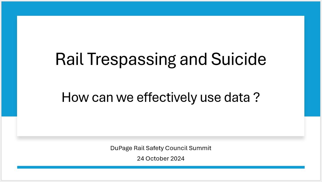 Rail Trespassing and Suicide