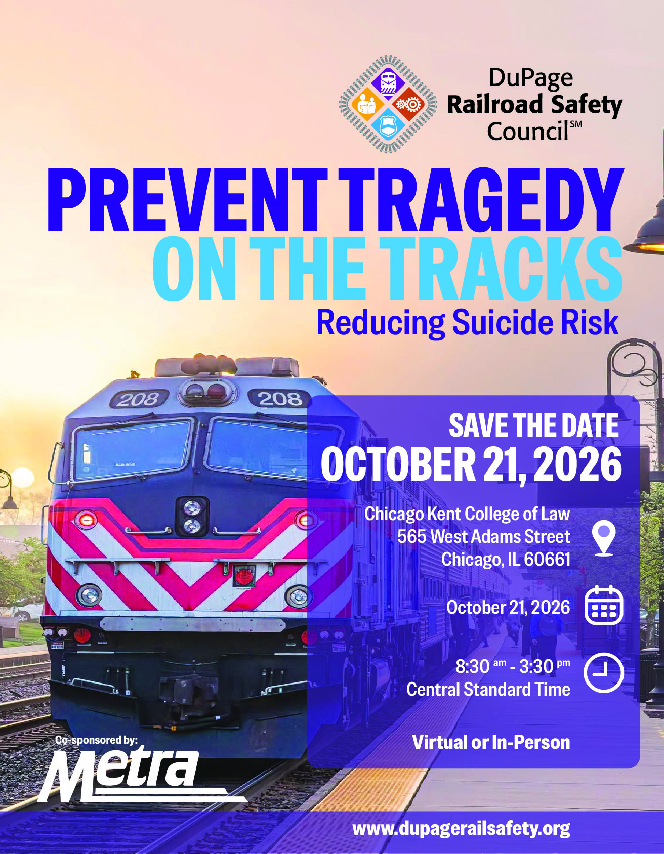 2026 Railroad Safety Conference Save the Date