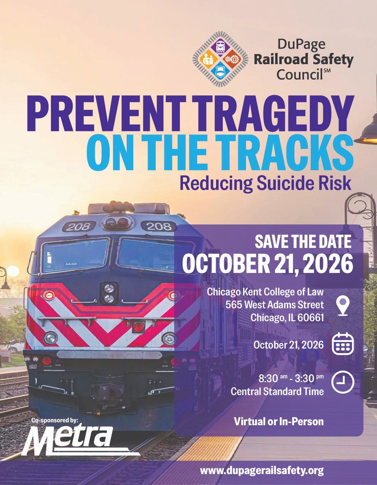 2026 Railroad Safety Conference Save the Date